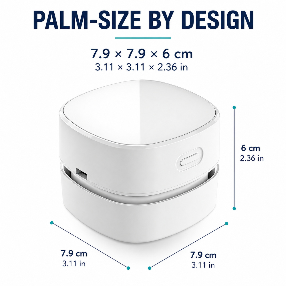 Mini Masaüstü Elektrikli Süpür - Mini Desktop Vacuum Cleaner For Eraser Dust incelemesi ve fiyatı