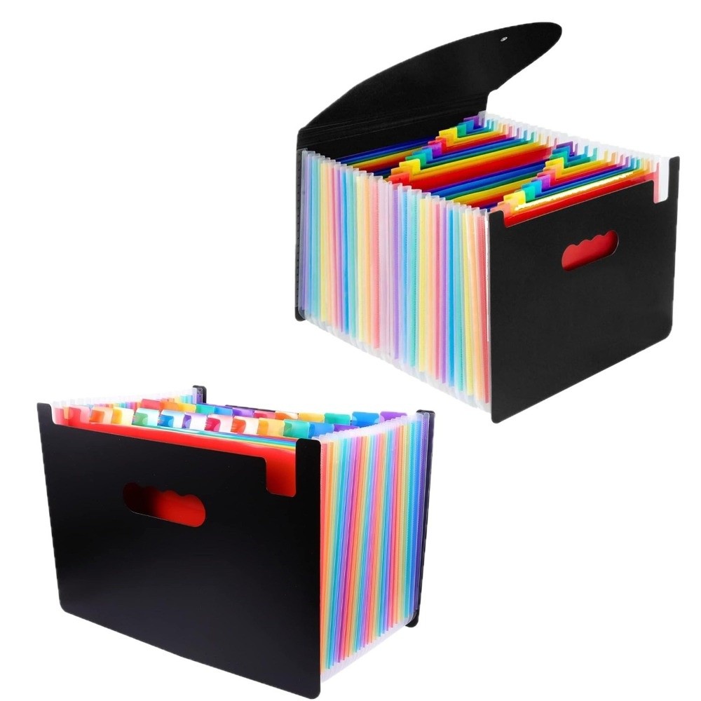 Taşınabilir 13/25 Cepli Genişl - Expandable Accordion File Folder 13 Pockets incelemesi ve fiyatı