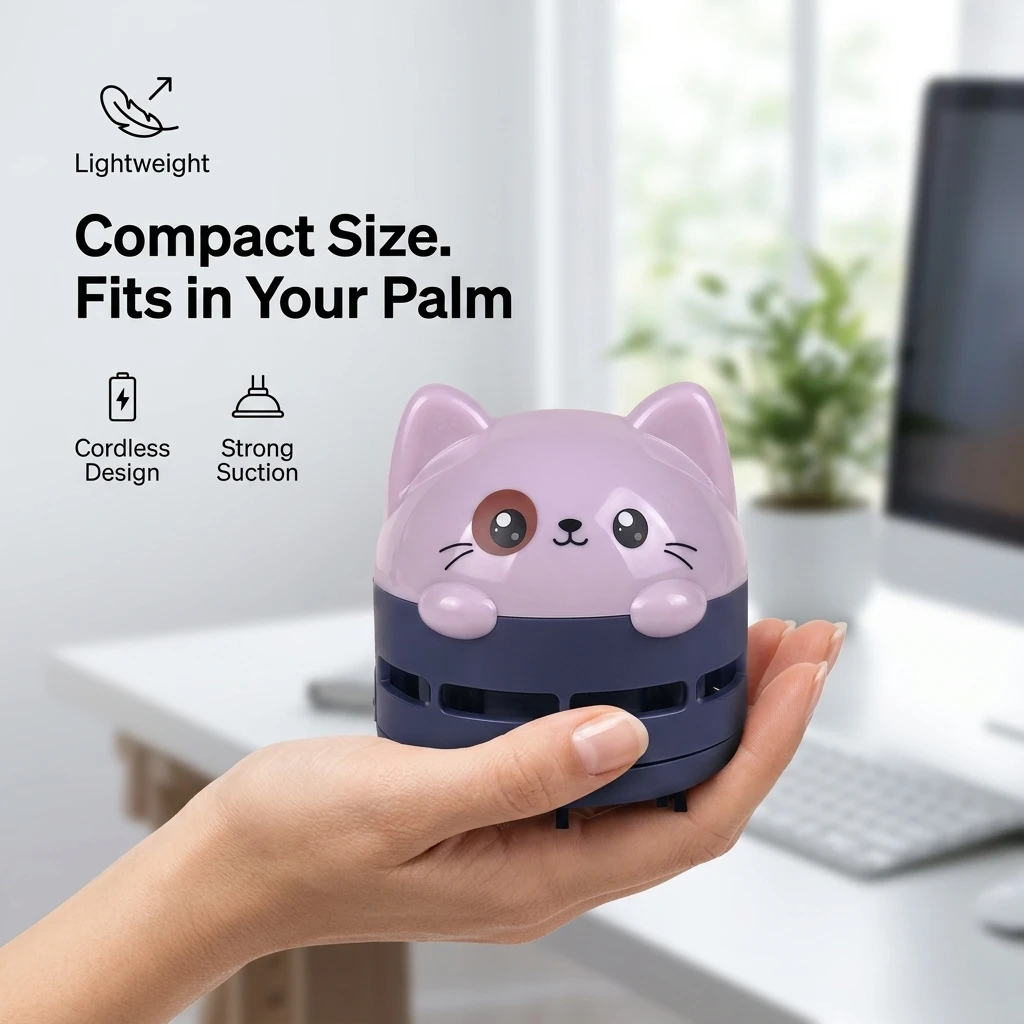 Masaüstü Elektrikli Süpürge, M - Mini Desktop Vacuum Cleaner For Eraser Dust incelemesi ve fiyatı