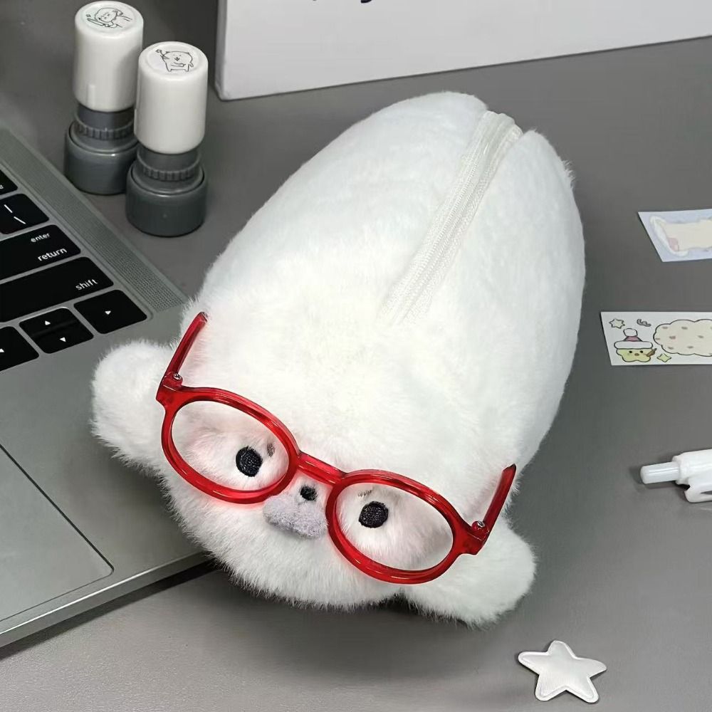 Komik Mühür Bebek Kalem Kutusu - Aesthetic Large Pencil Case Pouch incelemesi ve fiyatı